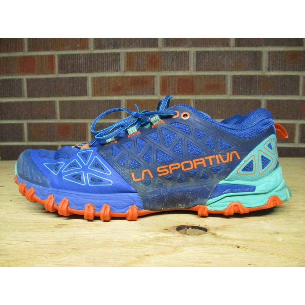 La Sportiva Womens Bushido II 2037-C Blue Green Hiking Shoes Sneakers Size 9.5 - Picture 10 of 16